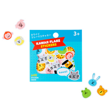 Load image into Gallery viewer, Kawaii Animal Flake Stickers
