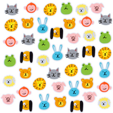 Load image into Gallery viewer, Kawaii Animal Flake Stickers