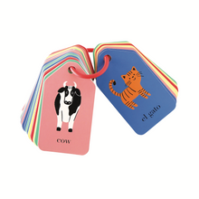 Load image into Gallery viewer, Spanish English Flash Cards