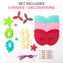 Load image into Gallery viewer, Masquerade Party - Make Your Own Mask Kit
