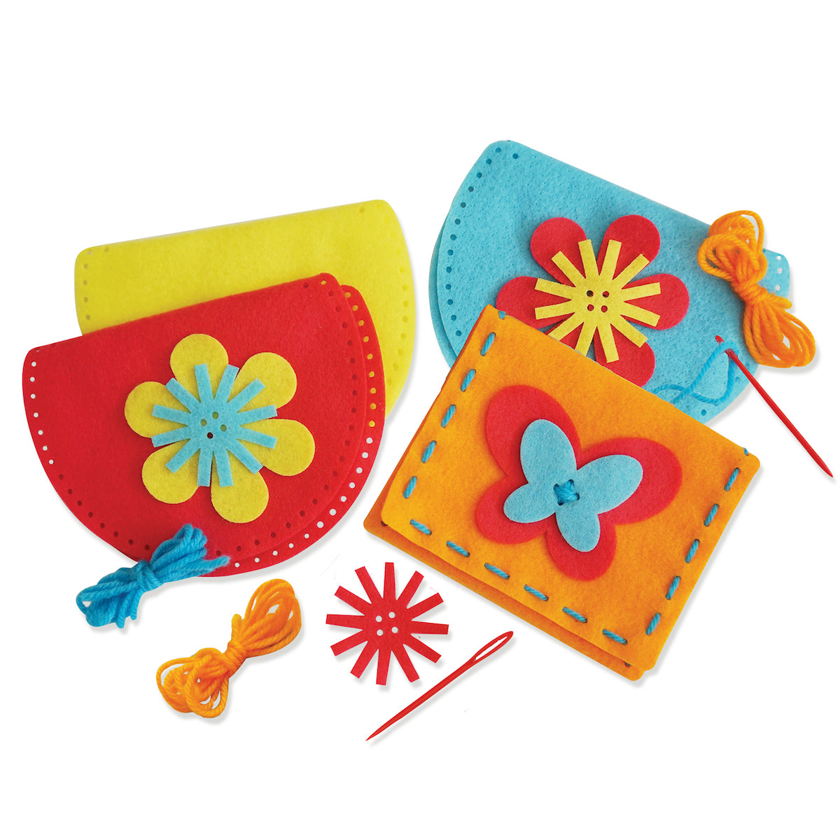 Sew Your Own Purses Easy and Fun To Do Sewing Kit For Girls Serabeena
